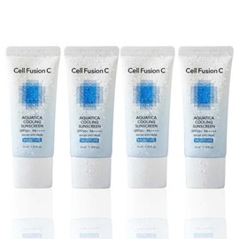 Cellfusion C Aquatica Cooling Sunscreen 35ml x 4 Special Set Skin Heat Moisture Cooling Sunscreen / 셀퓨전씨 아쿠아티카 쿨링 썬스크린35ml x4개 기획세트 피부열감 수분 쿨링선크림
