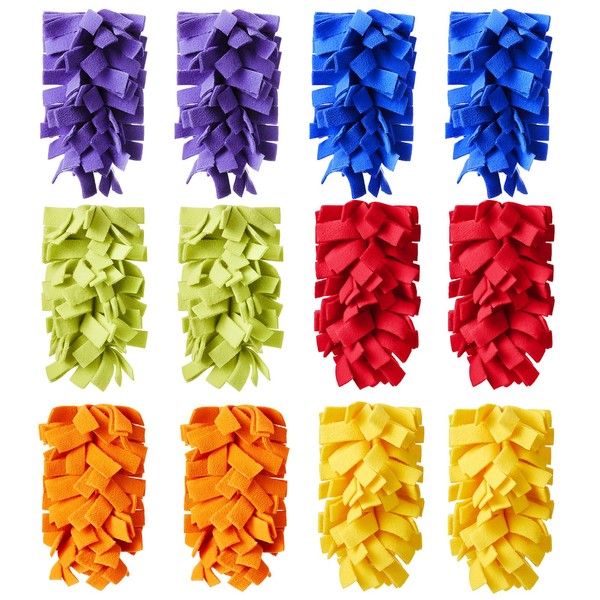 Skybooly 12 Pcs 5 Layer Duster Refills Only Fleece Refills
