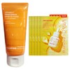 Innisfree Vitamin C Brightening Pack to Foam 120g+Vitamin C Serum Gel Mask (25mL) 5 sheets / 이니스프리 비타민C 브라이트닝 팩투폼 120g+비타민C 세럼 겔 마스크 (25mL) 5매