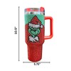 Grouch Rhinestone 40 oz. Tumbler with Handle and Straw Lid