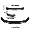 For ACURA INTEGRA A-SPEC Gloss Black Front Bumper Lip Spoiler