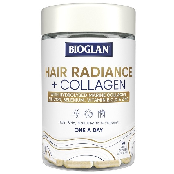 Bioglan Hair Radiance + Collagen Cap X 90