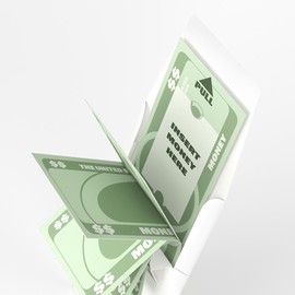 Lovepop Doves & Flowers Wedding Money Holder Card for him for her, Happily ever after, 6.5", Premium display pop-up