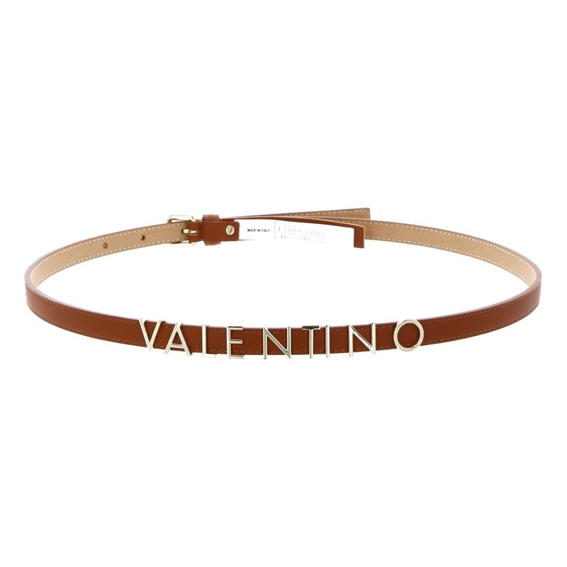 VALENTINO Emma Winter Belt W105 Cuoio/Oro - Can be Shortened,
