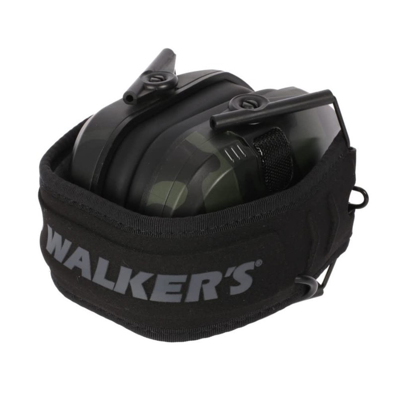 Walkers Razor Slim Electronic Muff (MultiCam Camo Gray) Bundle with
