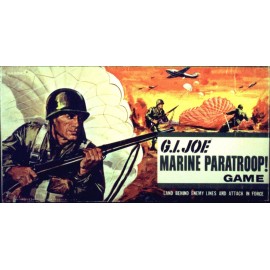 G.I. JOE MARINE PARATROOP! BOARD GAME MAGNET!  3 1/2" X 2"