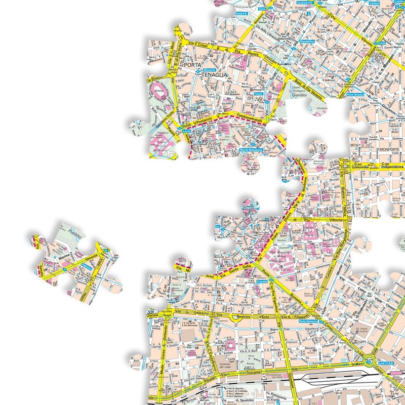 Extragoods City Puzzle Magnets - Washington D.C.