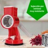 ELMA Manual Cheese Grater for Vegetables and Nuts with 2