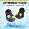 BoxxBerk Dog Shoes for Hot Pavement,Waterproof Dog Shoes for Small