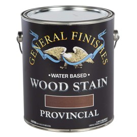 General Finishes Water Based Wood Stain, 1 Gallon, Provincial