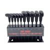 VCT 10pc T-Handle Hex Allen Key Wrench Set Standard SAE