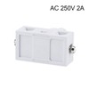 sourcing map Inline Foot Pedal Push Button Switch, UFO Type