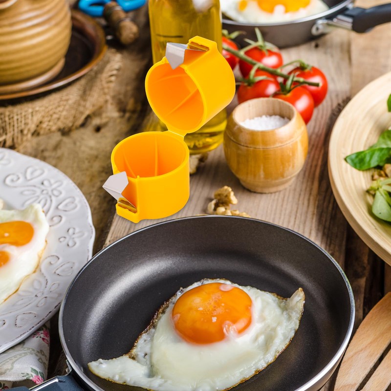 Egg Cracking Tool for Raw Eggs, Efficient Egg Shell Opener