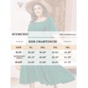 SCOMCHIC Women's Plus Size Flowy Maxi Dress Flutter Short Sleeve