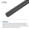 QUARKZMAN Graphite Rod, Graphite Stirring Rod Cylinder Rod Carbon Rod