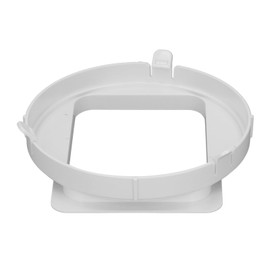 WOHPNLE Portable Air Conditioner Exhaust Hose Connector Coupler, Air Conditioner Tube Connector Adapter Coupler Square Exhaust Duct Interface for 1p Ky35 Mobile Air Conditioning