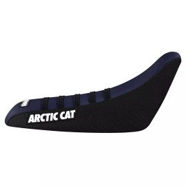 Enjoy Mfg Arctic Cat 50 90 Gripper Seat Cover  2002 - 2005  BLACK/KTM BLUE/BLACK rib #256