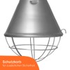Rearing Light Heat Lamp Protection Basket with Cable and Plug