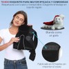 Corrector de Postura para Hombres y Mujeres,Corrector de Espalda,Tamaño Ajustable,Transpirable,Corrección