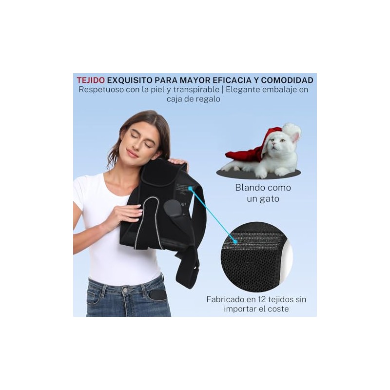 Corrector de Postura para Hombres y Mujeres,Corrector de Espalda,Tamaño Ajustable,Transpirable,Corrección