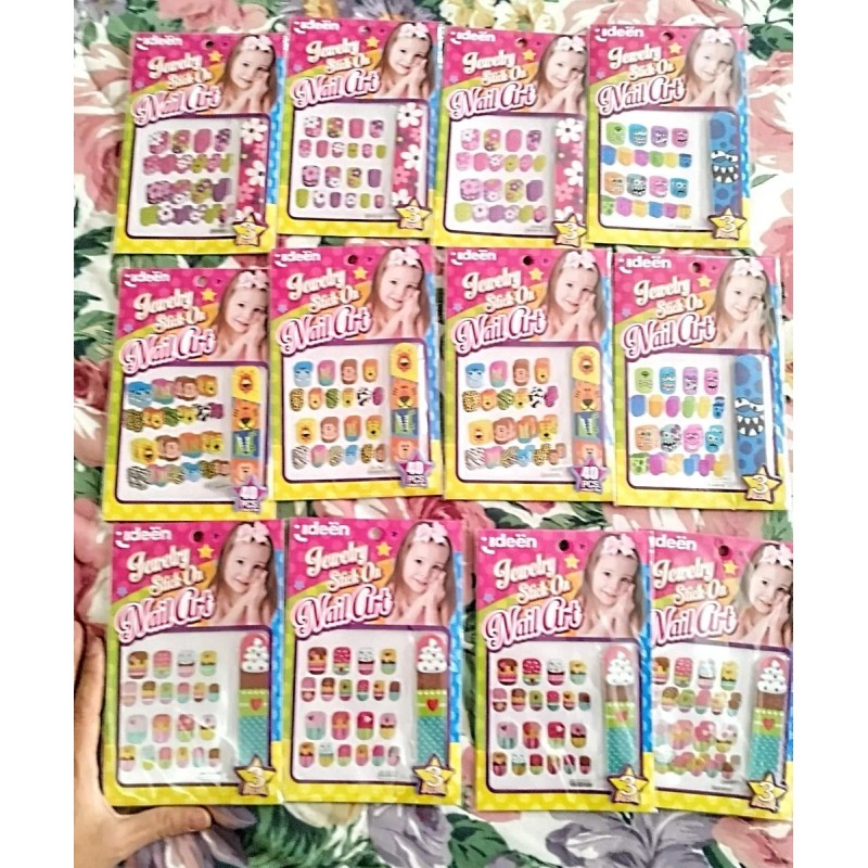 Ideën Combo Estampas Para Uñas Niños 12 Pza