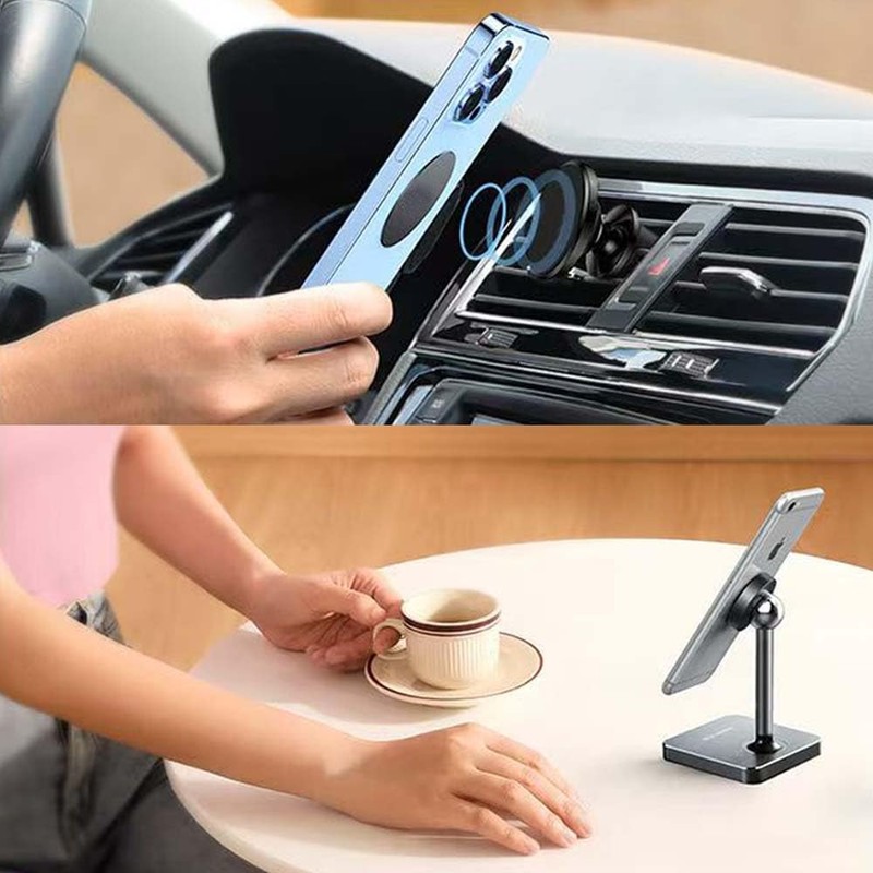ANRACHEL Universal Metal Plate with Adhesive for Magnetic Car Phone