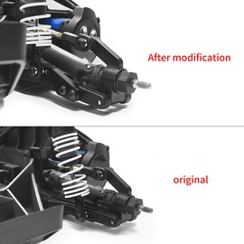 MORLORDY RC Rear Shock Mount for Drag Slash C10 1967 1/10 Scale Fast High Speed RC Car Truck Upgrades Parts