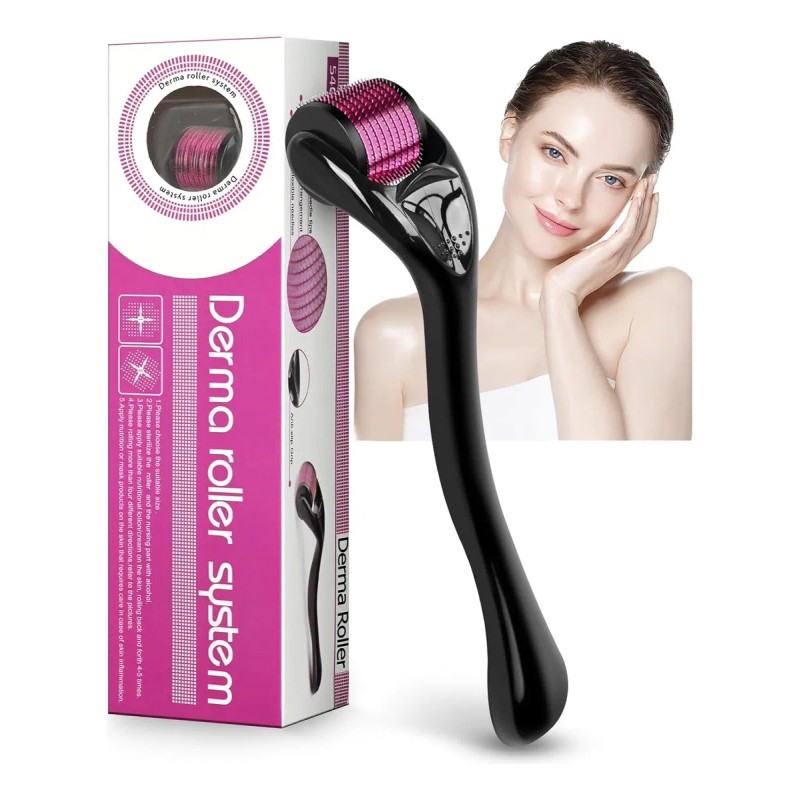 Dermaroller Facial Capilar Barba Regenera Colágeno 0.5mm
