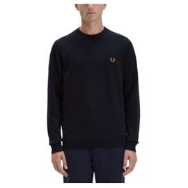 MAGLIONE GIROCOLLO UOMO FRED PERRY NAVY