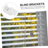 Ciieeo Mounting Brackets Blind Fixing Brackets Blinds Down Holders for