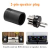 KUOQIY 10 PCS 2 Pin DIN Speaker Plug, 2 Pin