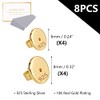 Respaldos para Aretes de Plata 925 y Oro 14K