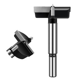 ASNOMY 2-1/4 Inch Forstner Drill Bit, Carbide Tipped Forstner Bit for Hard Wood, Wood Drilling Hole Saw Set Woodworking Hinge Cutter Tool Kits for Wood Plastic Plywood