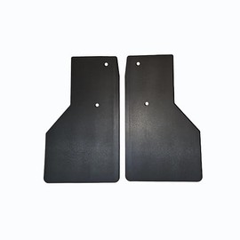 No Drill, Specific Design Rear Mud Flaps for The 2019+ Ram 2500/3500 Pickups Non-Weighted Version; 14" W x 24" H