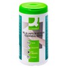 Screen Cleaning Wet Wipes Q-CONNECT Dispenser Tub 100pcs / Computer