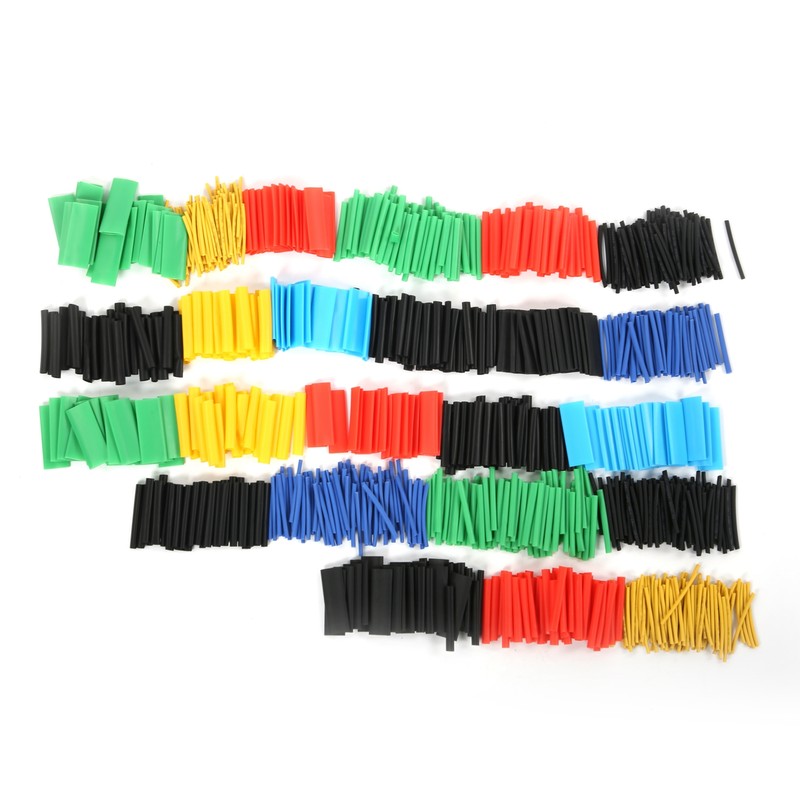 1060Pcs Heat Shrink Tube Colorful Shrinkable Wire Sleeves Cable Protection