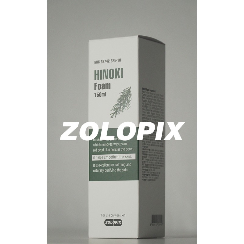 Zolopix Hinoki Foam 150ml / 졸로픽스 히노키 폼 150ml