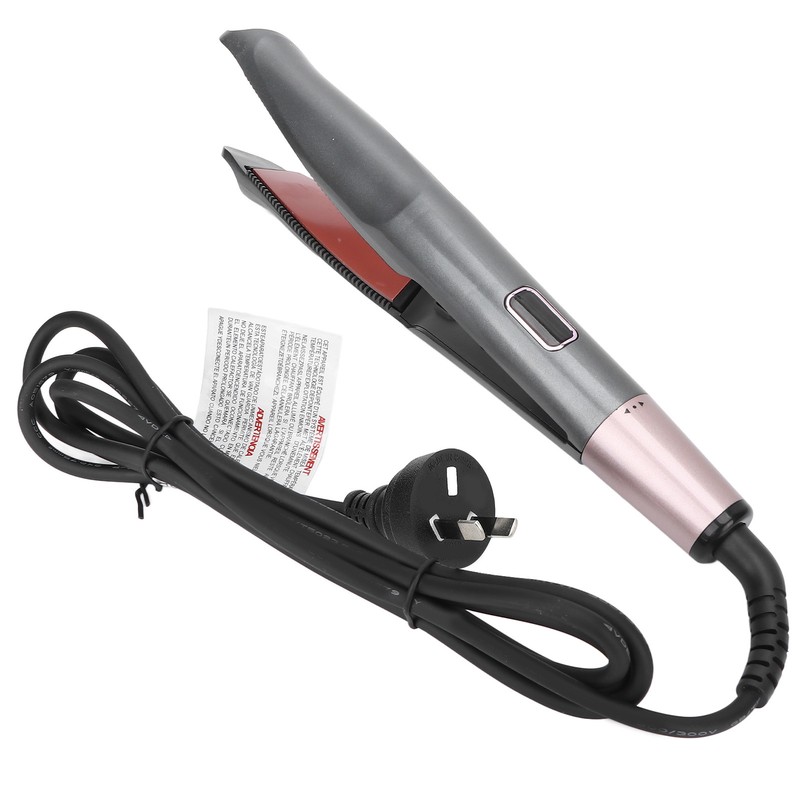 Hair Straightener Curler Professional Temperature Adjustable LCD Curling Iron for