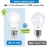 EvaStary 60W Equivalent Refrigerator Light Bulb, 7W 120V A15 Fridge