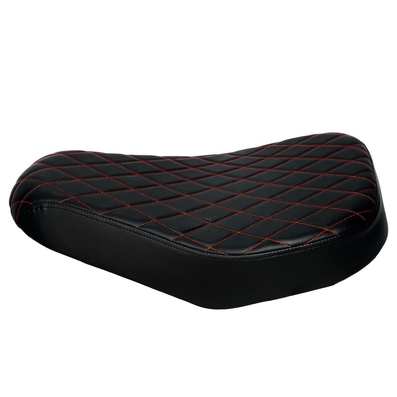 JMCHstore Red Diamond Stitch Retro Mini bike Seat for Coleman