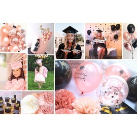 Regendeko 2024 Graduation Party Decoration Graduation Garland Balloons Graduation Banners
