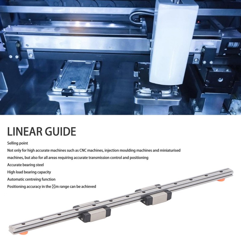 MGN7C Linear Guide Rail High Accuracy 4 Point Contact Smoothly