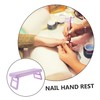 PACKOVE Nail Arm Rest Cushion Ergonomic Hand Rest for Manicure