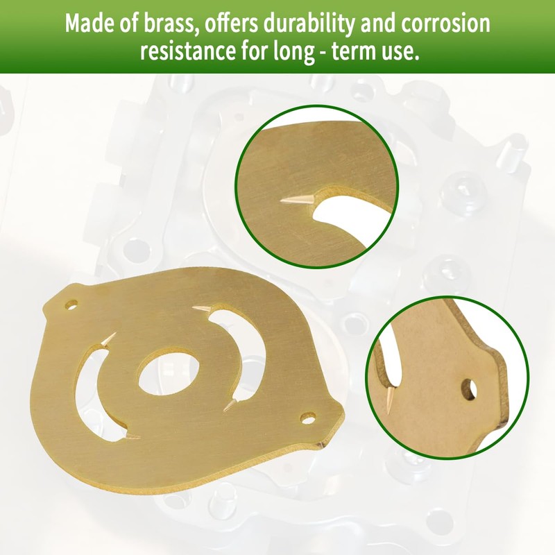 For DUP-10 DUP-13 Hydrostatic Transmission Brass Valve Plate - 1PC