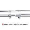 Stainless Steel 2.5 to 3 Inch Exhaust Adapter, 2.5" ID