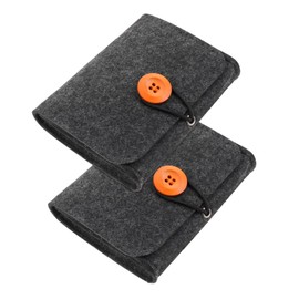 Minkissy 3sets Essential Oil Pouch Bag Essential Oils Holder Carrying Case 2pcs*3