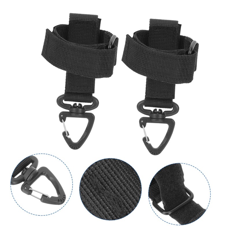 Mipcase 2Pcs Multi Function Glove Strap Holders Durable Camping Glove