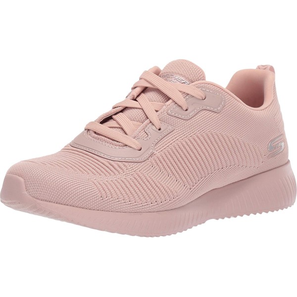 Skechers BOBS Squad - Tough Talk, Women’s Sneakers, Pink (Pink Engineered Knit Pnk), 2 (35 EU)
