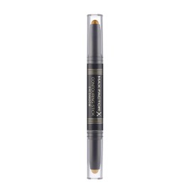 Max Factor Contouring Stick Eyeshadow Pink Gold & Bronze Moon - Eyeshadow Pencil with Two Shimmering Colour Shades for a Successful Eye Look - With Creamy Texture