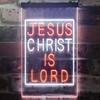 Jesus Christ is Lord Room Display Dual Color LED Neon
